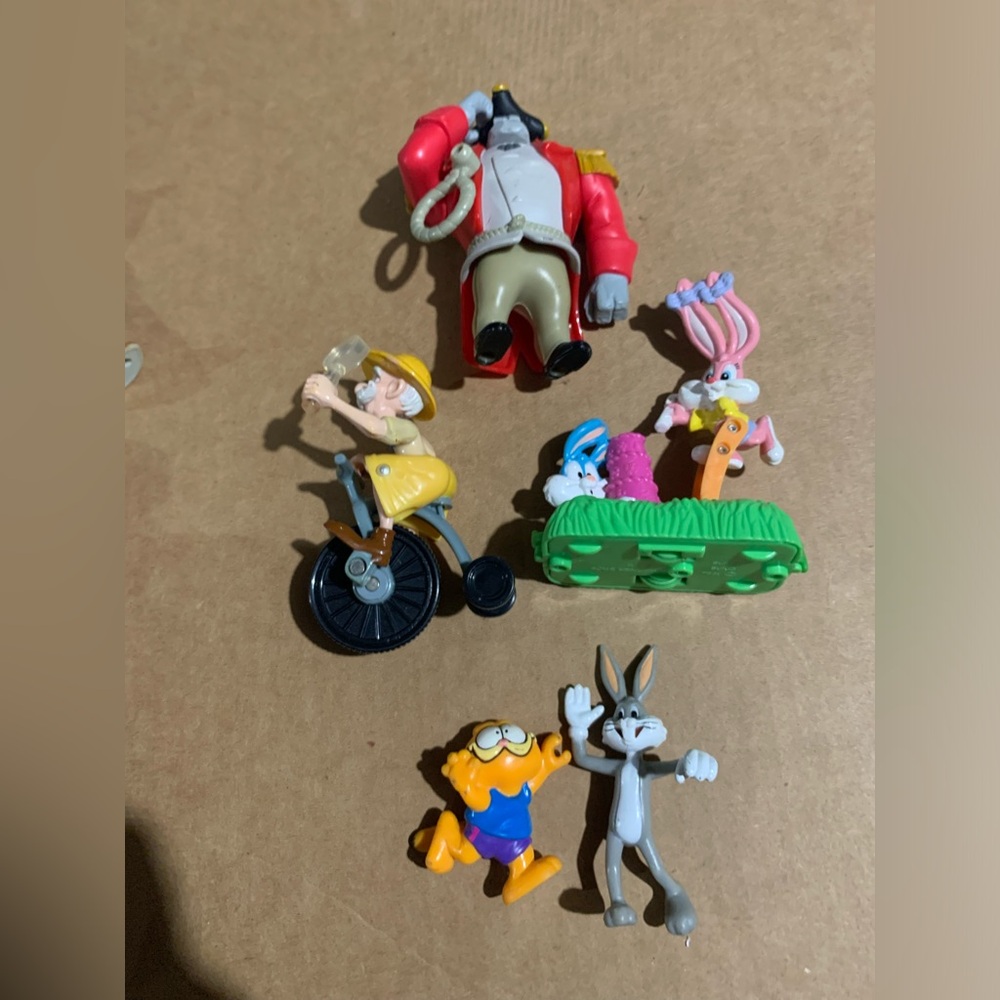 Retro Fast Food Toy  Lot of 5